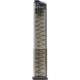 Elite Tactical Systems Carbon Smoke Series Glock Gen2 17/18/19/26/34/45 9mm 32 Round Pistol Magazine, Carbon Smoke, SMK-GLK-18G2-332RD