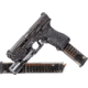 Elite Tactical Systems Carbon Smoke Series Gen 2 Glock 17/18/19/26/34/45 Pistol Magazine, 9mm Luger, 31 Round, Carbon Smoke, 1 Pack, Polymer, SMK-GLK-18G2-31RD
