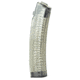 Elite Tactical Systems CZ Scorpion, 9mm Luger 30 Round Pistol Magazine, Clear, CZEVO-30g2-30RD