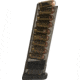 Elite Tactical Systems Pistol Magazine, Glock 42, .380 ACP, 9-Round, Carbon Smoke, SMK-GLK-42-9-9RD