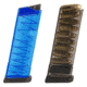 Elite Tactical Systems Glock 43 9mm 9-Round Pistol Magazine, Blue, Carbon Smoke