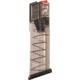 Elite Tactical Systems Omega Glock 17/18/19/26/34/45 Pistol Magazine, 9mm Luger, 17 Round, Clear, 1 Pack, Polymer, OMG-GLK-17-17RD