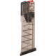 Elite Tactical Systems Omega S&amp;W M&amp;P Pistol Magazine, 9mm Luger, 17 Round, Clear, 1 Pack, Polymer, OMG-SW9-MP-17-17RD