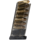 Elite Tactical Systems Pistol Magazine, Glock 43, 9mm, 7-Round, Carbon Smoke, SMK-GLK-43-7RD