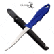 Elk Ridge Fillet Fixed Blade Knife, 6 in, 5Cr15 Stainless Steel, Blue, ER-200-06BL
