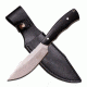 Elk Ridge Fixed Blade, 10.5in, Stainless Steel Blade, Black Wood Handle ER-550BK