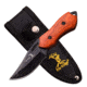 Elk Ridge Fixed Blade, 6in, Stainless Steel Blade, Brown Pakkawood Handle ER-562WD