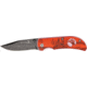 Elk Ridge Folder Red Camo Folding Knife, 2.25in, Black Carbon Stainless Blade, Aluminum Handle Red Camo Onlay ER120RC