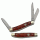 Elk Ridge Folding Blade, 2.75in, Stainless Steel Blade, Brown Pakkawood Handle ER-323W