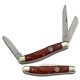 Elk Ridge Folding Blade, 2.75in, Stainless Steel Blade, Brown Pakkawood Handle, ER-323W