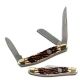 Elk Ridge Folding Blade, 2.75in, Stainless Steel Blade, Imitation Stag Bone Handle, ER-323I
