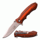 Elk Ridge Folding Blade, 3.5in, Stainless Steel Blade, Pakkawood Handle ER-A160SW