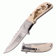 Elk Ridge Folding Blade, 4.5in Closed ER-A168BN