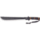 Elk Ridge Machete, Black/Orange, Double Injection Rubber Handle, Lifetime Limited Warranty, ELK-05382