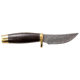 Elk Ridge Persian Fixed Blade Knife, 3.5 in, Damascus Steel, Brown, ER-050DM