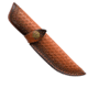 Elk Ridge Persian Fixed Blade Knife, 5 in, Damascus Steel, Brown, ER-200-24DM