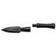 Elk Ridge Spire Fine Edge Fixed Blade Knife, 4.25in, Stainless Steel 3CR14MoV, Spear Point, Black Handle, ER-SP002BK