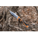 Elk Ridge Trek Manual Folding Knife, 3.5in, Stainless Steel 8Cr13MoV, Drop Point, Satin Handle, ER-TKFDR001