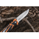Elk Ridge Trek Manual Folding Knife, 3.5in, Stainless Steel 8Cr13MoV, Drop Point, Satin Handle, ER-TKFDR001