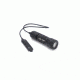 Alpha 1-Cell LED Flashlight,Black,415 Lumens w/Standard Bezel Ring,Standard Lens,Remote Tape Switch w/12in Cable