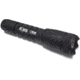 Elzetta Bravo 2-Cell Flashlight w/Crenellated Bezel Ring, CR123, White, 600 Lumens, HC Head, High/Strobe Tailcap, Black, B554