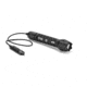 Charlie 3-Cell LED Flashlight,Black,235 Lumens w/Crenallated Bezel,M60,Tape Switch,12in