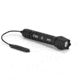 Charlie 3-Cell LED Flashlight,Black,235 Lumens w/Crenallated Bezel,M60,Tape Switch,6in
