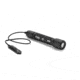 Charlie 3-Cell LED Flashlight,Black,235 Lumens w/Crenallated Bezel,M60F,Tape Switch,12in