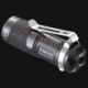 Elzetta G-EDC-RCR 1-Cell Flashlight with Rechargable RCR123, Black, Universal, GEDCRCR