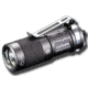 Elzetta G-EDC-RCR 1-Cell Flashlight with Rechargable RCR123, Black, Universal, GEDCRCR