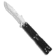 Emerson Emerson Commander Tactical Balisong Butterfly Knife Black G-10 3.8&quot; Stonewash, Black, 154CM, adult, BHQ-80618