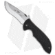 Emerson Mini-Commander SF Folding Knife, 3.40in, 154CM, Clip Point Blade, G10 Black Handle, w/ Wave, Gray/Black, 8.00in, BHQ-8810