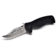 Emerson Sheepdog Bowie Folding Knife w/ Serrated Blade, Stonewashed Finish, 3.5 in Blade, SHPDG-BW-SFS