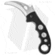 Emerson Super Karambit SF Folding Knife, 3.375in, 154CM, Hawkbill Blade, G10 Black Handle, Gray/Black, 8.375in, BHQ-3978