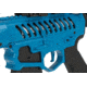 EMG F-1 Firearms BDR-15 3G AR15 Full Metal Airsoft AEG Training Rifle, 400 FPS, Blue/Tron, Large, BDR-BLS-T 400FPS