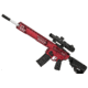 EMG F-1 Firearms BDR-15 3G AR15 Full Metal Airsoft AEG Training Rifle, 400 FPS, Red, Large, BDR-RR 400FPS