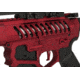 EMG F-1 Firearms BDR-15 3G AR15 Full Metal Airsoft AEG Training Rifle, 400 FPS, Red, Large, BDR-RR 400FPS