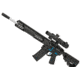 EMG F-1 Firearms BDR-15 3G AR15 Full Metal Airsoft AEG Training Rifle, Black/Blue, Large, BDR-BBL 400FPS