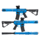 EMG F-1 Firearms PDW Airsoft AEG Training Rifle w/ eSE Electronic Trigger, RS-3, 350 FPS, Blue/Black, SBR-BLB-N2-3