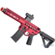 EMG F-1 Firearms PDW AR15 eSilverEdge Airsoft AEG Training Rifle, 3G Style 2, RS3, Red, UPDW-R