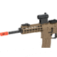 EMG Knights Armament Airsoft PDW M2 Gas Blowback Airsoft Rifle Model, Green Gas Magazine, Tan, Large, WE-R-P003M2-TAN-L-PDW-L