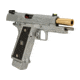 EMG Salient Arms International 2011 DS Airsoft Training Weapon, 4.3 w/Green Gas Mag, 30 Round, Silver, SA-DS0201 4.3 GG