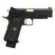 EMG Salient Arms International 2011 DS Full Auto Select Fire GBB Pistol, 4.3 CO2, Black, Medium, SA-DS0250
