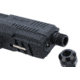 EMG Salient Arms International Blu Compact Airsoft Training Weapon, w/Green Gas Mag, Black, Medium, SA-BL0200