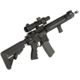 EMG Seekins Precision Licensed AR-15 SP223 Advanced Airsoft M4 AEG Rifle, w/G2 Gearbox, Black, Large, TGR-015-BR8-BNB-NCM