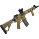 EMG Sharps Bros Jack Licensed Full Metal Advanced M4 Airsoft AEG Rifle, 10in SBR, Tan, Large, M4-SB-TJ-M-DE