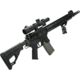 EMG Sharps Bros Jack Licensed Full Metal Advanced M4 Airsoft AEG Rifle, 15in Carbine, Black, Large, M4-SB-TJ-L-BK