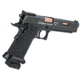 EMG STI/TTI Licensed JW3 2011 Combat Master Airsoft Training Pistol, Model Green Gas, Black, Medium, TT-CM0100