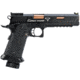 EMG STI/TTI Licensed JW3 2011 Combat Master Airsoft Training Pistol, Model Green Gas, Black, Medium, TT-CM0100