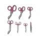 EMI Think Pink Bandage Scissors 5 1/2in., Pink 720